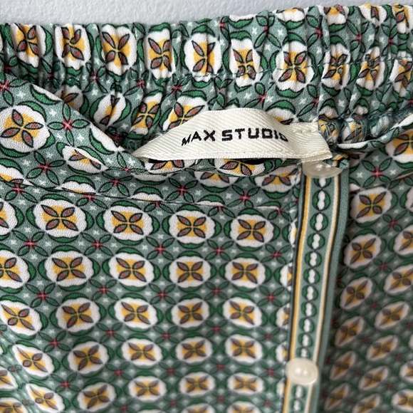 Max Studio tile print maxi skirt - Picture 3 of 3
